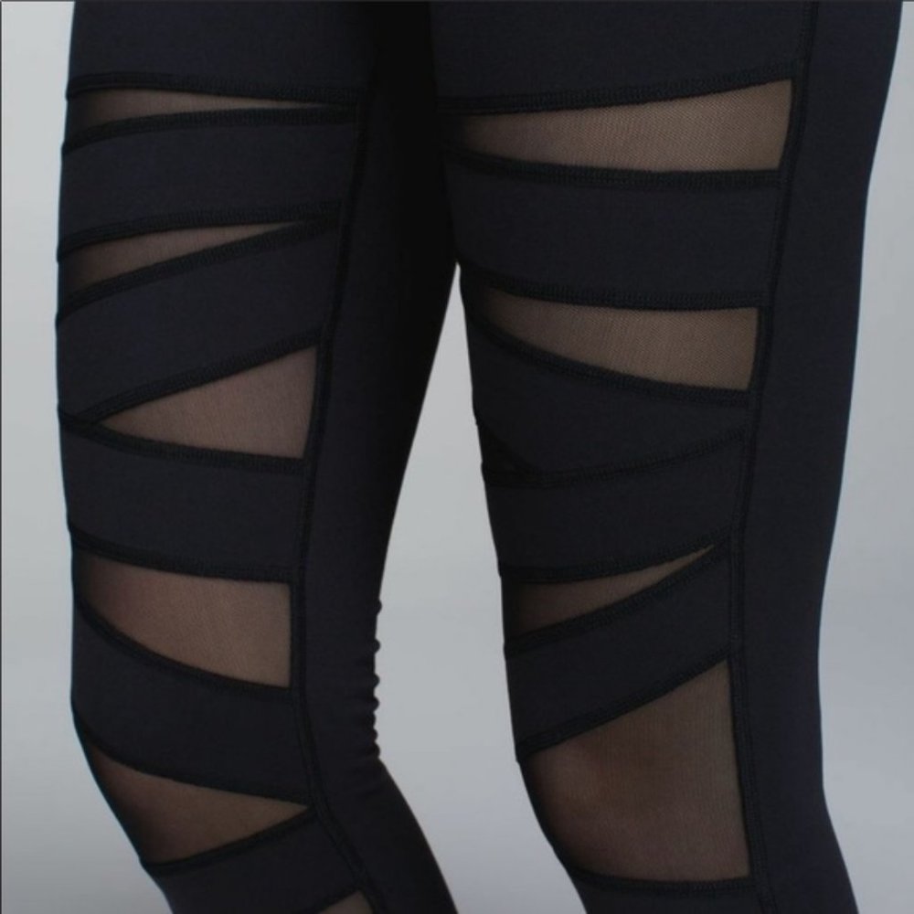 Lululemon Mesh Leggings - Picture 2 of 6